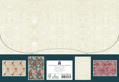 Gifted Stationery Notecard Collection William Morris Cray Design 20 Notecards