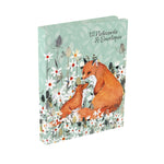 Gifted Stationery Notecard Wallet Foxy Tales Design 12 Notecards & Envelopes