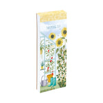 Gifted Stationery Magnetic Shopping List Pad In The Garden Design In Yellow