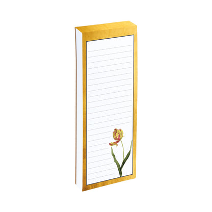 Gifted Stationery Magnetic Shopping List Pad Redoute Design In Yellow