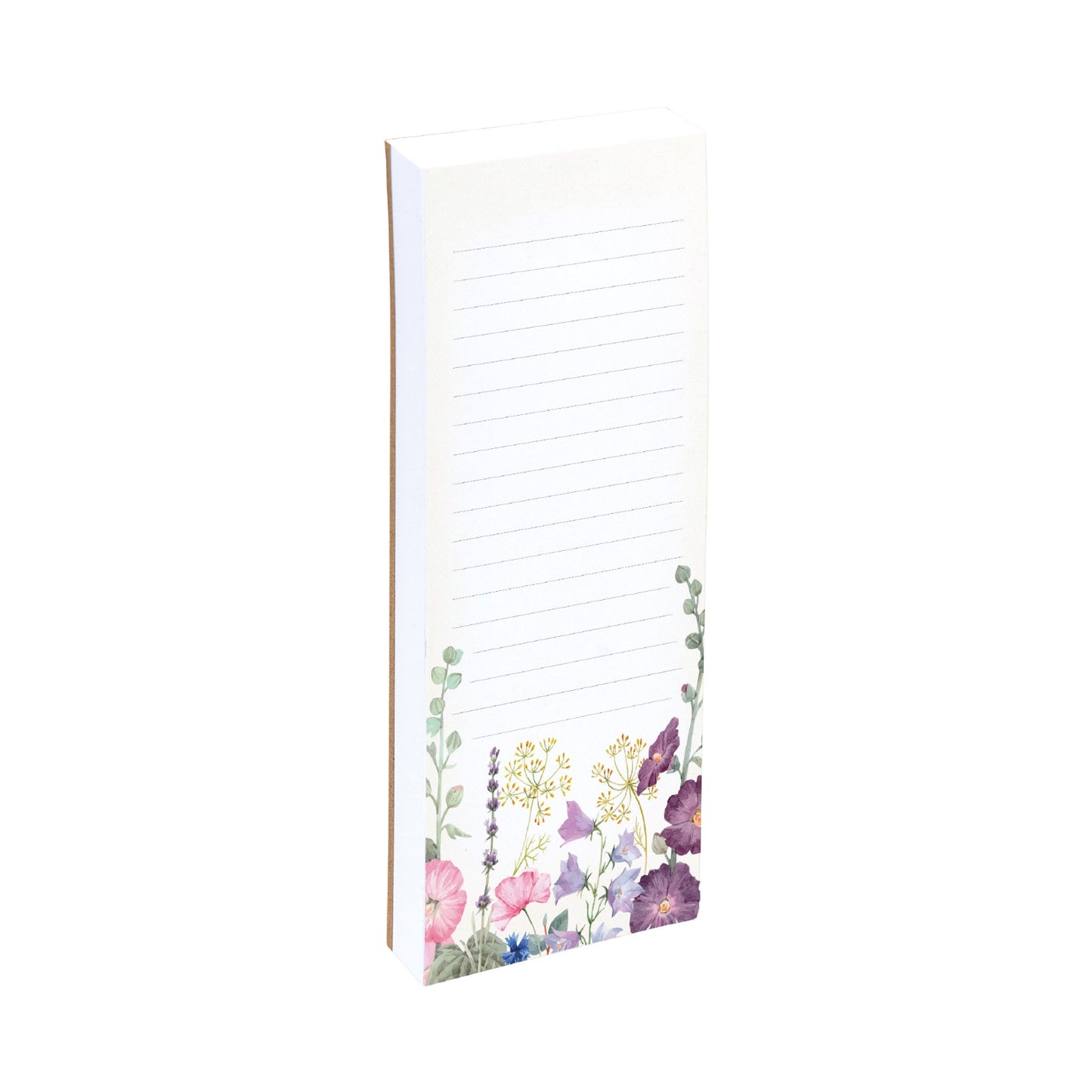 Gifted Stationery Magnetic Shopping List Pad Wild Harmony Design In Pink