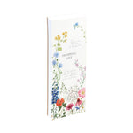 Gifted Stationery Magnetic Shopping List Pad Wild Harmony Design In Blue