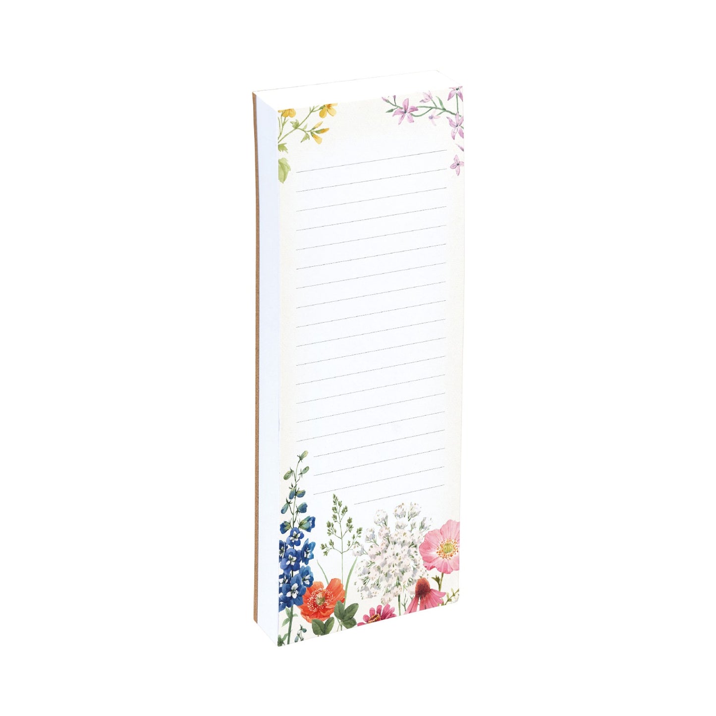 Gifted Stationery Magnetic Shopping List Pad Wild Harmony Design In Blue