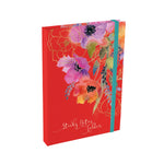Gifted Stationery Sticky Notes Folder Anemones Design To-Do List Organiser