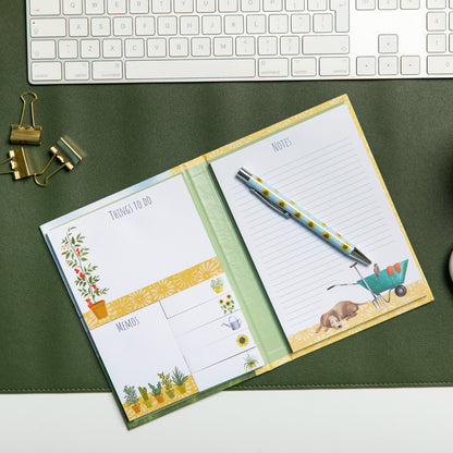 Gifted Stationery Sticky Notes Folder In The Garden Design To-Do List Organiser