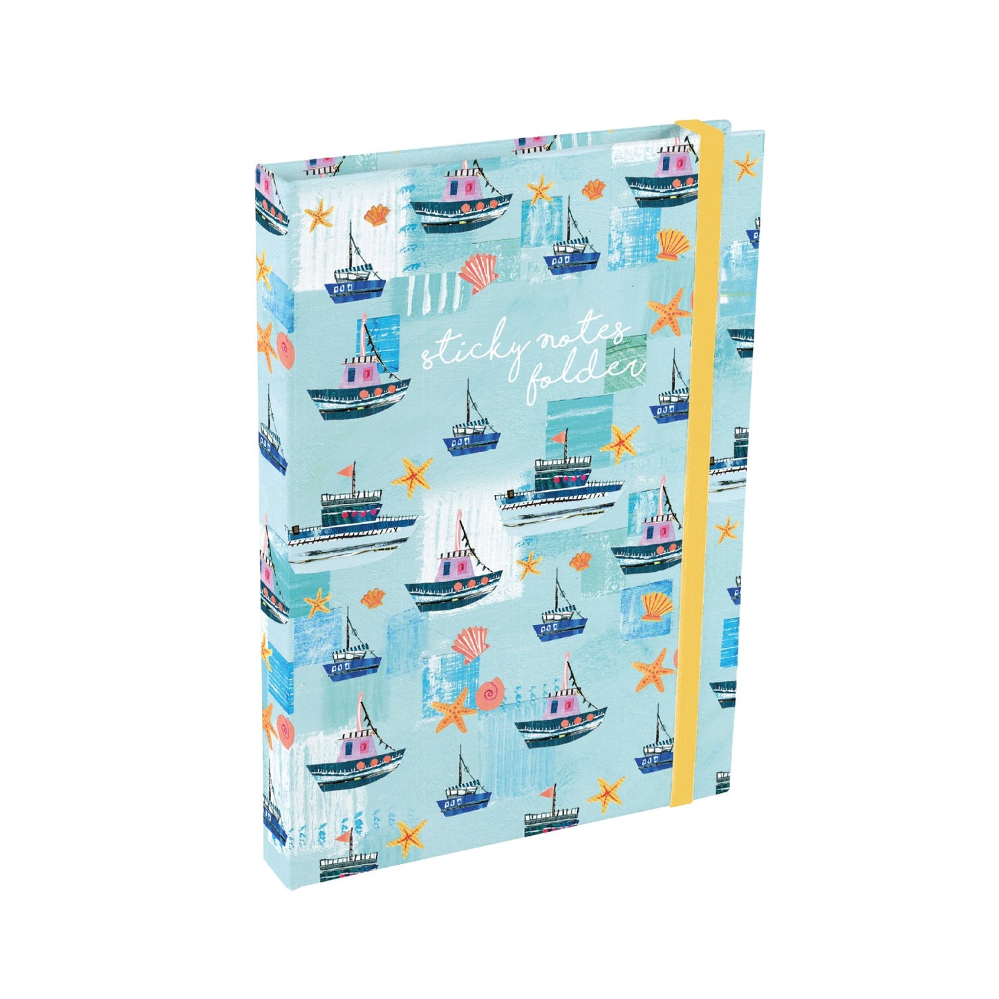 Gifted Stationery Sticky Notes Folder Sea Breeze Design To-Do List Organiser