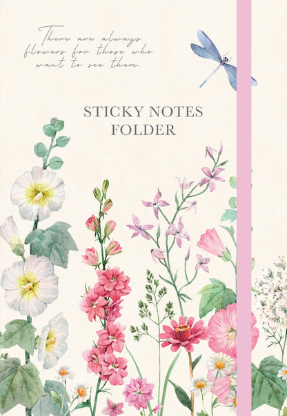 Gifted Stationery Sticky Notes Folder Wild Harmony Design To-Do List Organiser