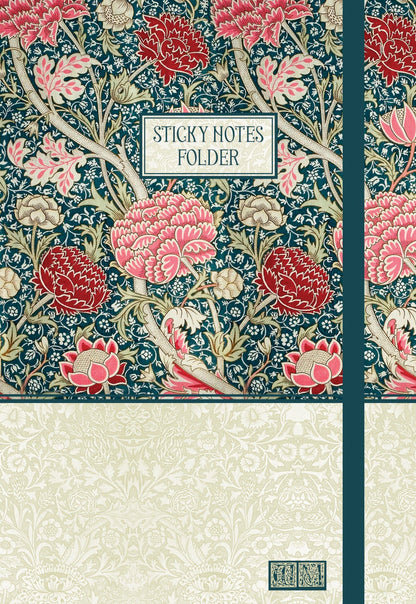Gifted Stationery Sticky Notes Folder William Morris Cray To-Do List Organiser