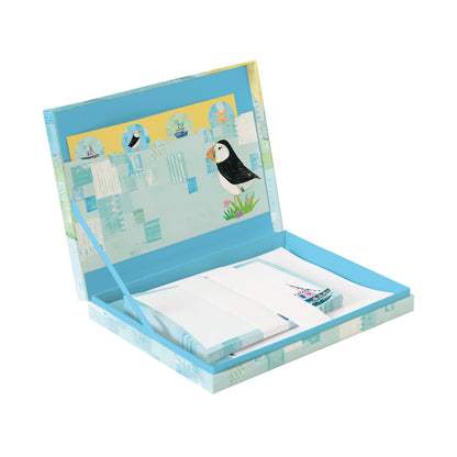Gifted Stationery Writing Set Sea Breeze Design Letter Paper & Envelopes