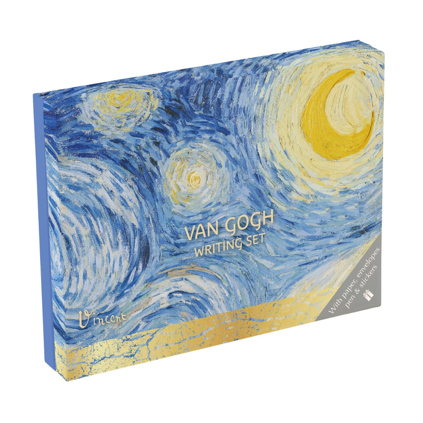Gifted Stationery Writing Set Van Gogh Starry Night Letter Paper & Envelopes