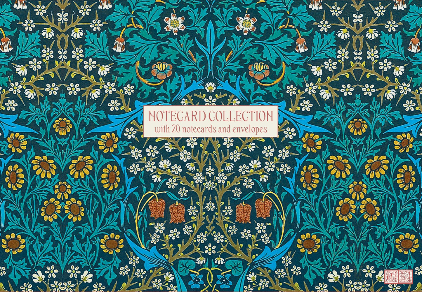 Gifted Stationery Notecard Collection William Morris Blackthorn 20 Notecards