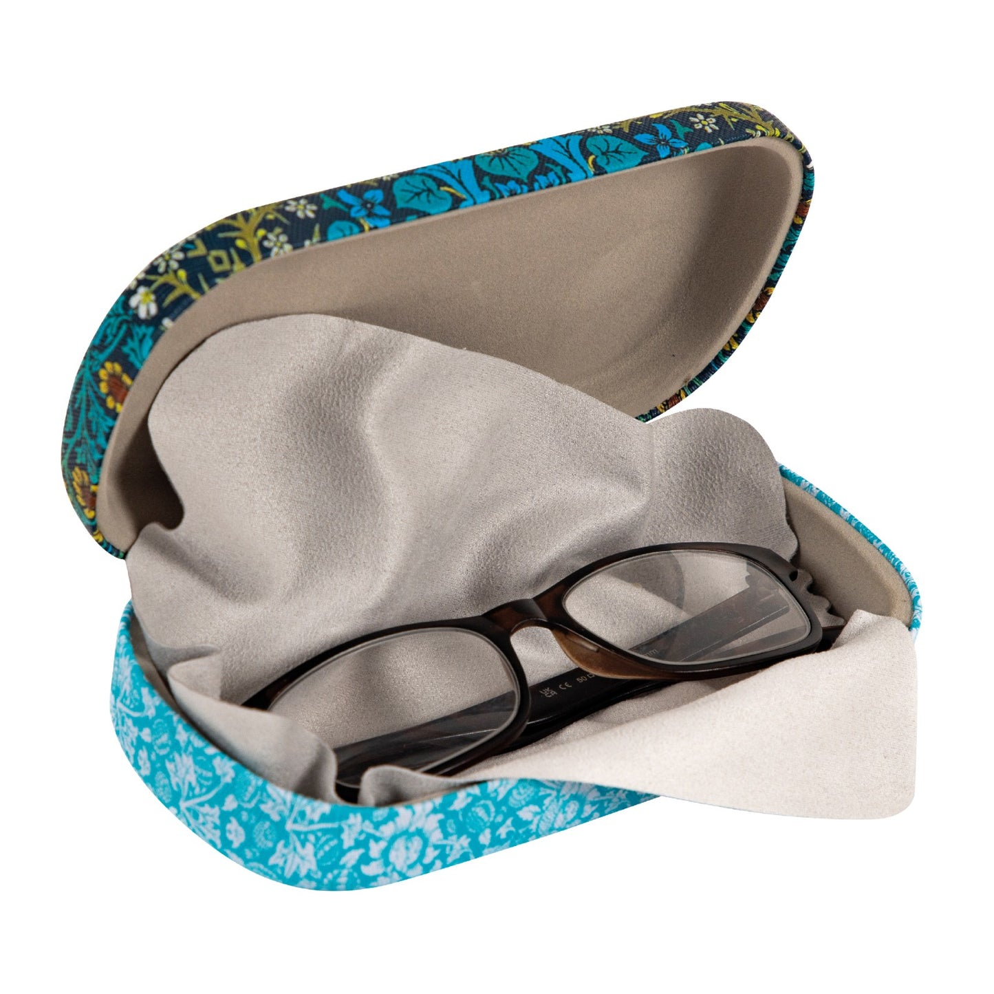 Gifted Stationery Hard Shell Glasses Case William Morris Blackthorn Design