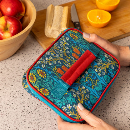 Gifted Stationery Insulated Lunch Bag William Morris Blackthorn Work Or Travel