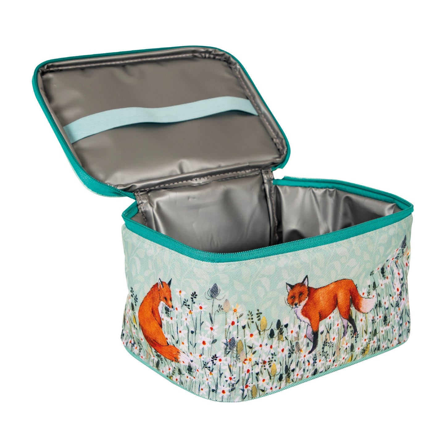 Gifted Stationery Insulated Lunch Bag Foxy Tales Design Work Or Travel