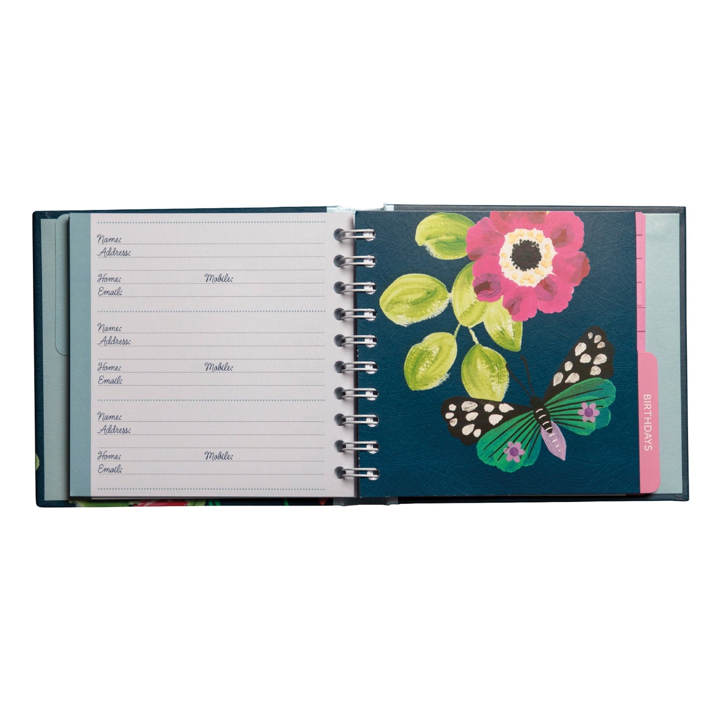 Gifted Stationery Address & Birthday Book Flutter Design