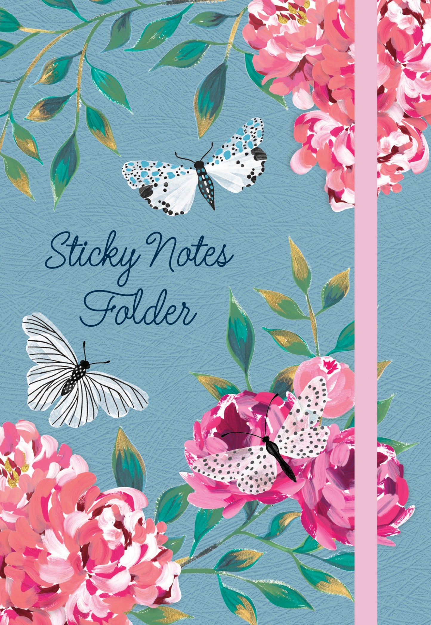 Gifted Stationery Sticky Notes Folder Flutter Design To-Do List Organiser