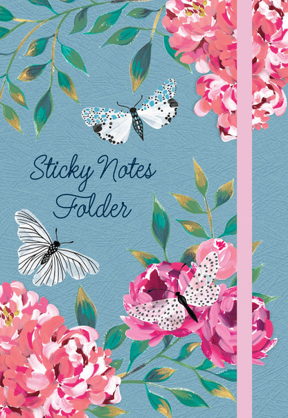 Gifted Stationery Sticky Notes Folder Flutter Design To-Do List Organiser