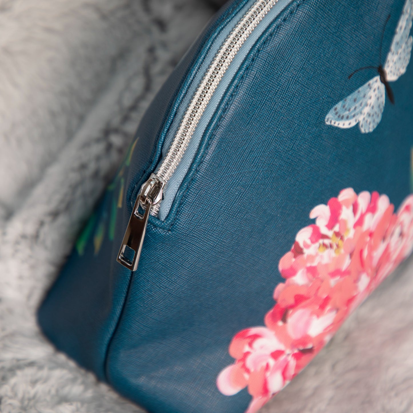 Gifted Stationery Cosmetic Bag Flutter Design Travel Toiletry Bag