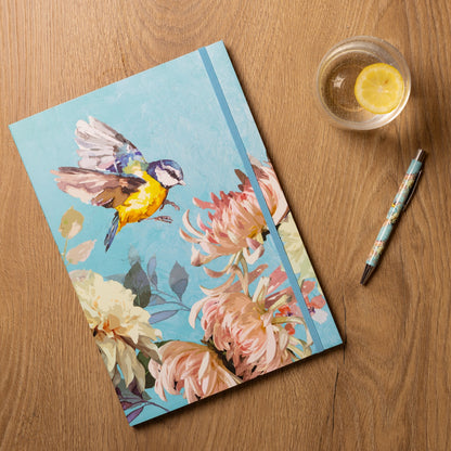 Gifted Stationery A4 Notebook Symphony Design Softcover Lined Journal