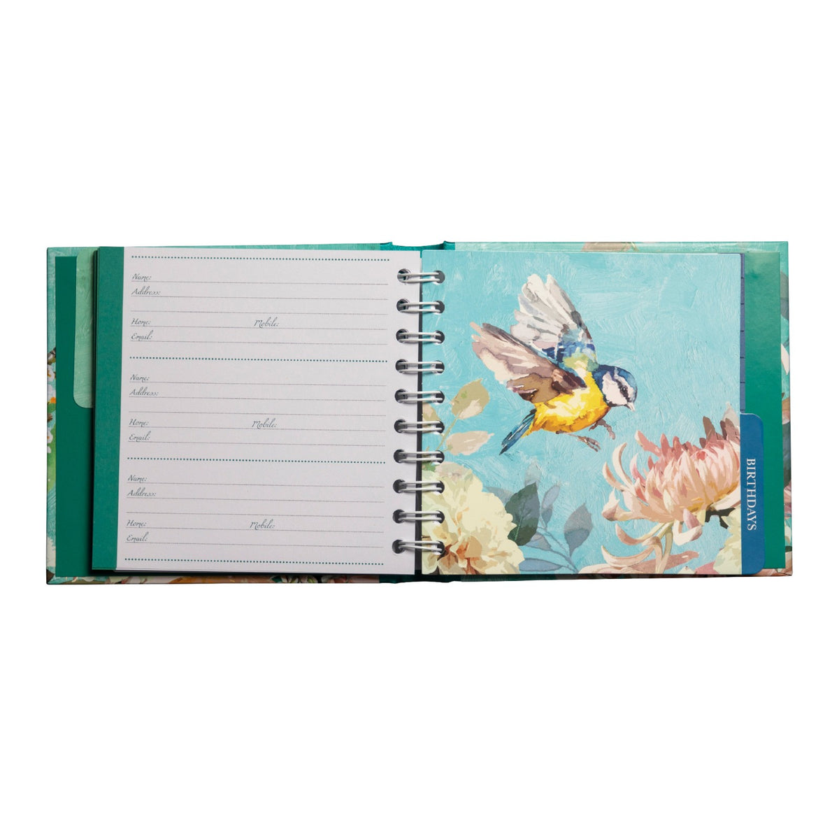 Gifted Stationery Address & Birthday Book Symphony Design