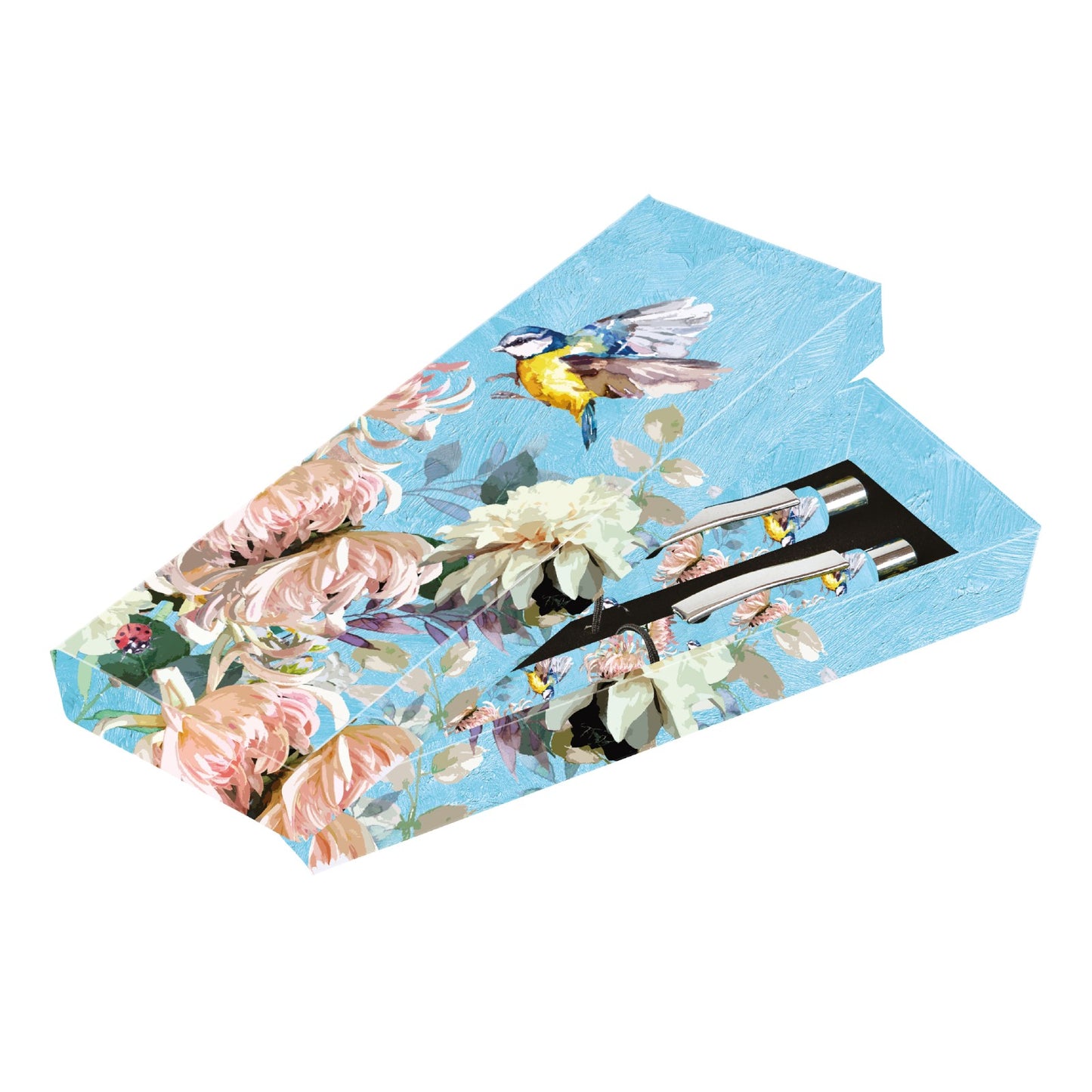 Gifted Stationery Twin Pen Set Symphony Design Pair Pens In Gift Box