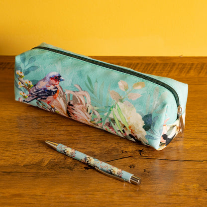 Gifted Stationery Pencil Case Symphony Design Zipped Fabric Pouch