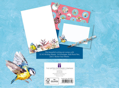 Gifted Stationery Writing Set Symphony Design Letter Paper & Envelopes