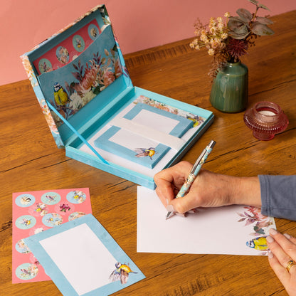 Gifted Stationery Writing Set Symphony Design Letter Paper & Envelopes