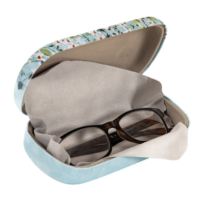 Gifted Stationery Hard Shell Glasses Case Foxy Tails Design