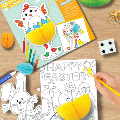 Easter Chick Get Set Make Activity Pack Colouring In Set