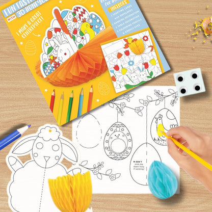 Easter Basket Get Set Make Activity Pack Colouring In Set
