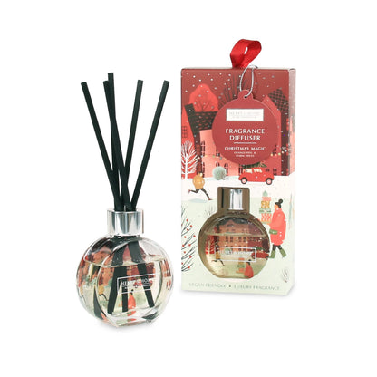 Heart & Home Fragrance Reed Diffuser 'Christmas Magic' Orange & Warm Spice Scent