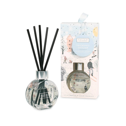 Heart & Home Fragrance Reed Diffuser 'Snowflake Sparkle' Snowdrop Cashmere Scent
