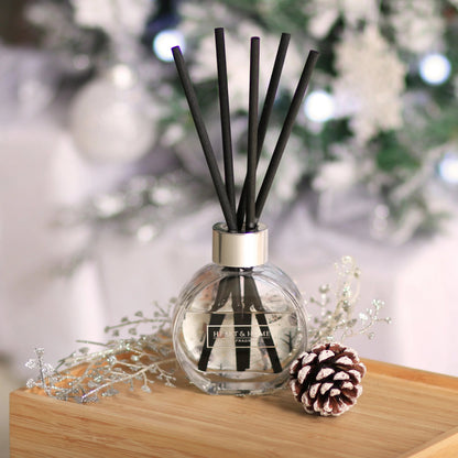 Heart & Home Fragrance Reed Diffuser 'Snowflake Sparkle' Snowdrop Cashmere Scent