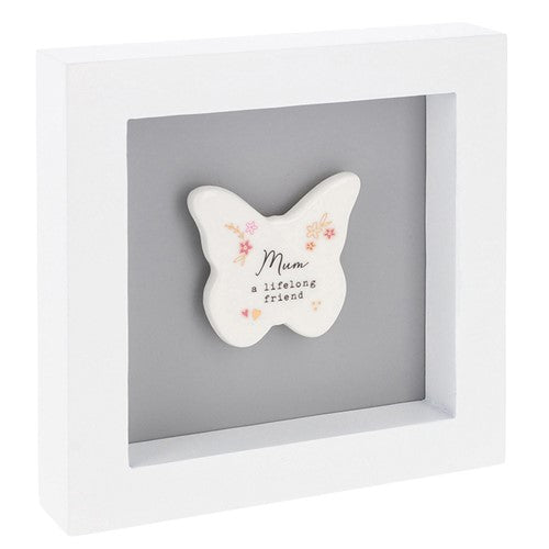Heartfelt Art Mum A Lifelong Friend Flutter Love! Wall Plaque Gift Idea