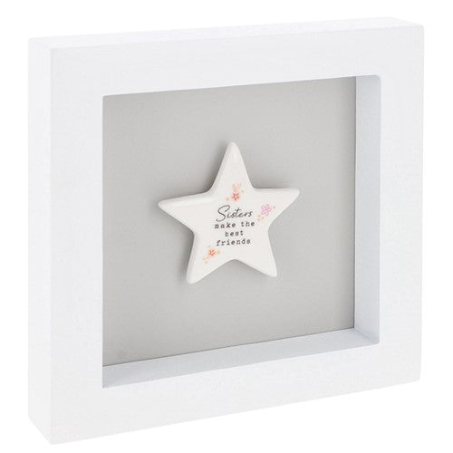 Heartfelt Art Sisters Make The Best Friends Best Buds Wall Plaque Gift Idea