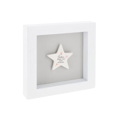 Heartfelt Art Sisters Make The Best Friends Best Buds Wall Plaque Gift Idea