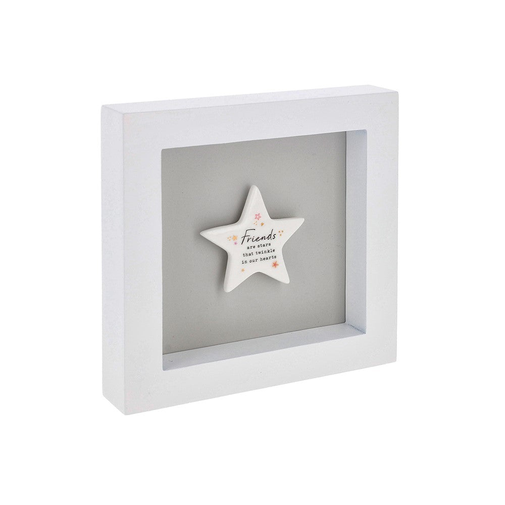 Heartfelt Art Friends Are Stars That Twinkle In Our Hearts Wall Plaque Gift Idea