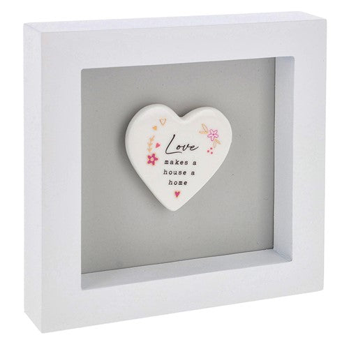 Heartfelt Art Love Makes A House A Home Lovely New Home Wall Plaque Gift Idea