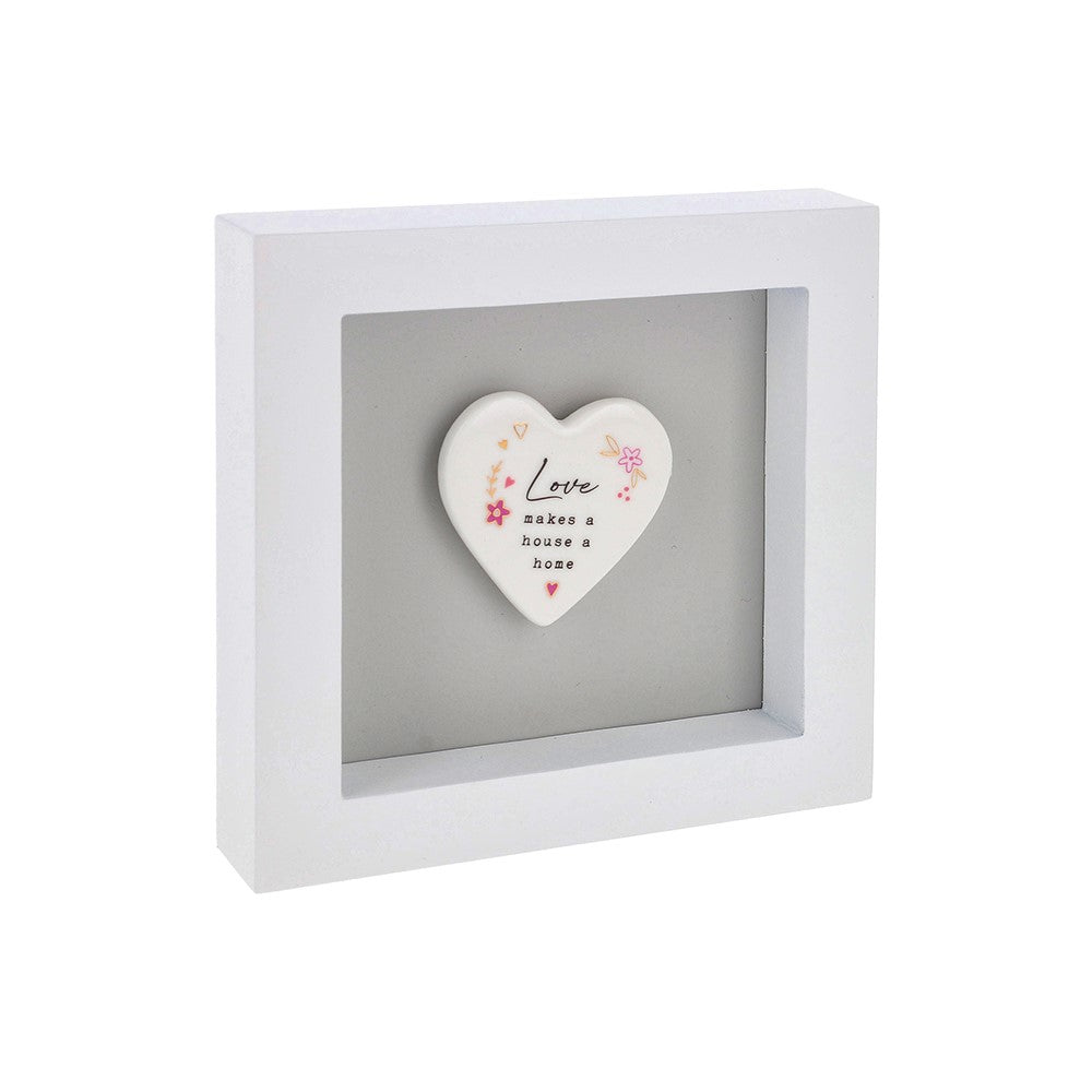 Heartfelt Art Love Makes A House A Home Lovely New Home Wall Plaque Gift Idea