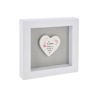 Heartfelt Art Love Makes A House A Home Lovely New Home Wall Plaque Gift Idea