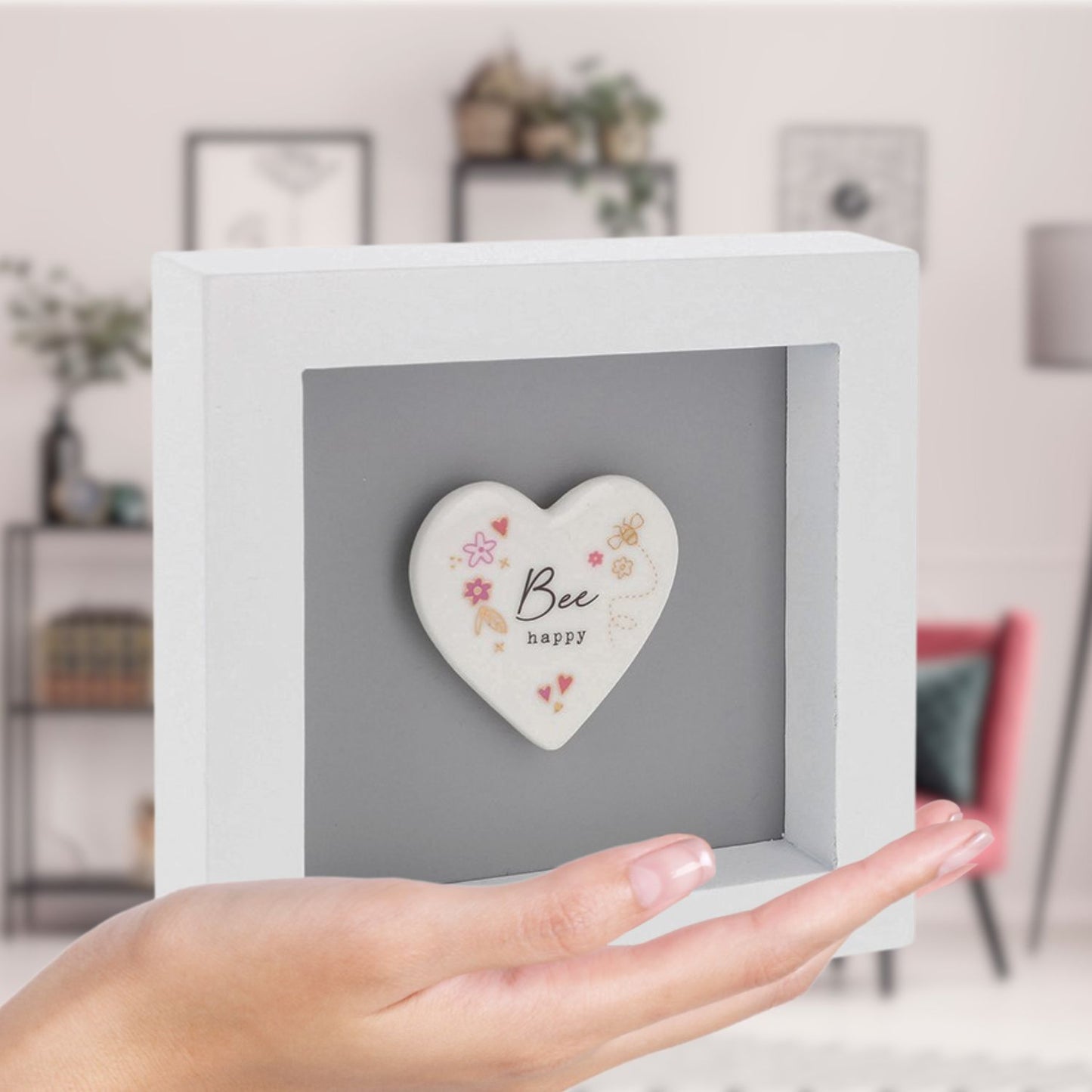 Heartfelt Art Bee Happy Buzzing Bliss! Wall Plaque Gift Idea