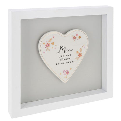 Heartfelt Art Mum You Are Always In My Heart Wall Plaque Gift Idea