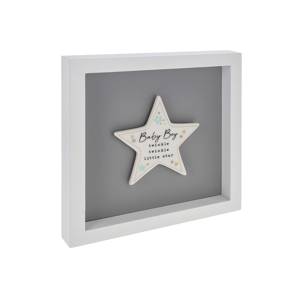 Heartfelt Art Baby Boy Twinkle Little Star New Baby Wall Plaque Gift Idea