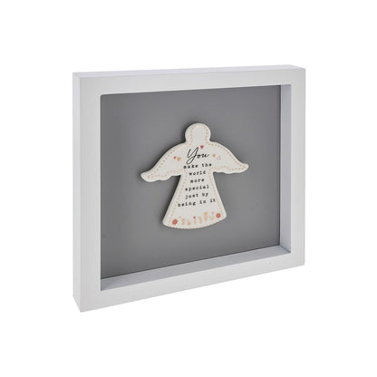 Heartfelt Art You Make The World Special By Being In It Wall Plaque Gift Idea