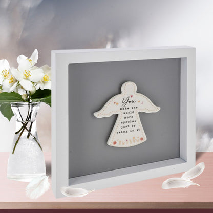 Heartfelt Art You Make The World Special By Being In It Wall Plaque Gift Idea