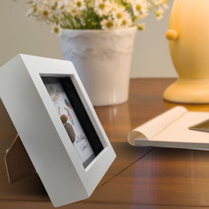 La De Da! Birthday Wishes Mini Pebble Art Birthday Cake Framed Print Gift Idea