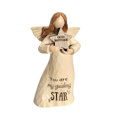 Godmother You Are My Guiding Star Guardian Angel Figurine Keepsake Gift