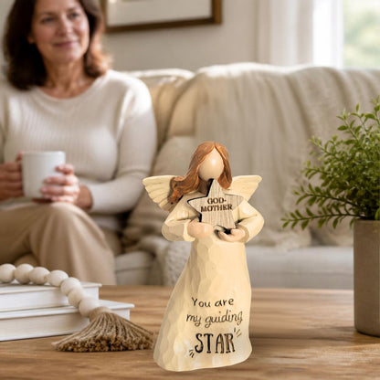 Godmother You Are My Guiding Star Guardian Angel Figurine Keepsake Gift