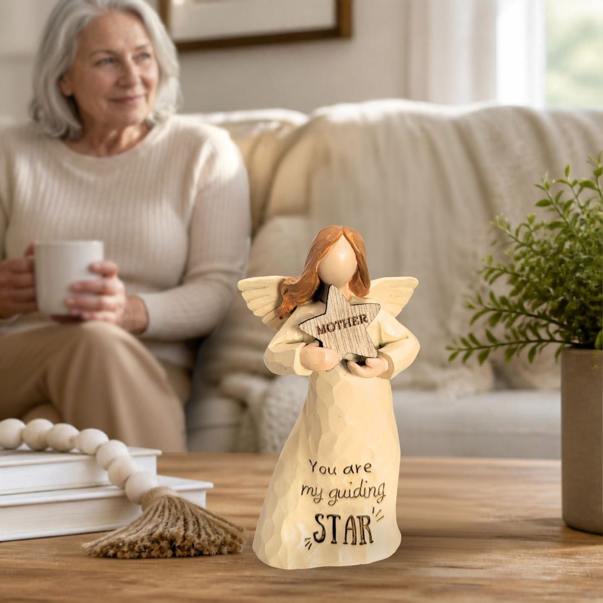 Mother You Are My Guiding Star Guardian Angel Figurine Sentimental Keepsake Gift